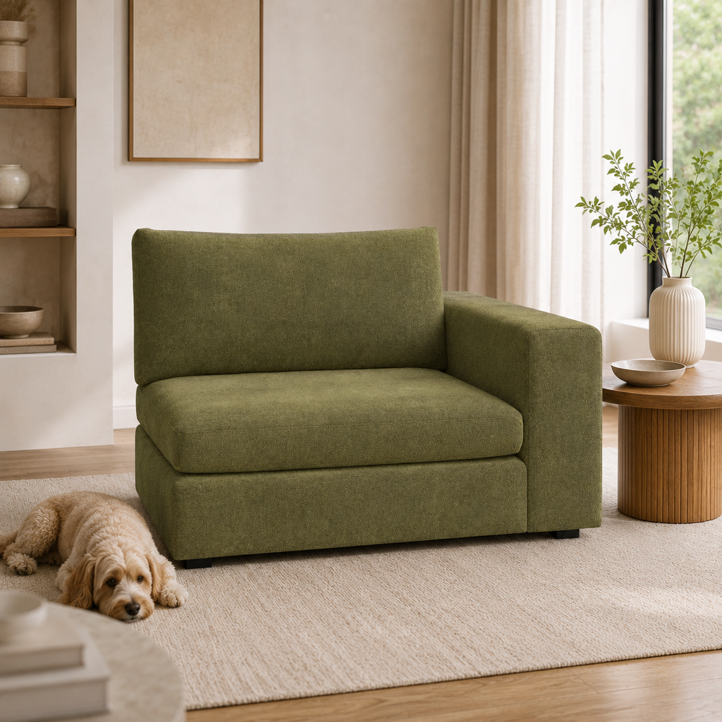 Ojai 50" Wide One Arm Chair